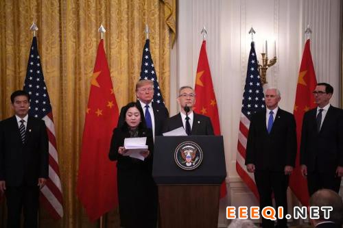 历史时刻!中美第一阶段经贸协议正式签署,涉及这些议题!刘鹤:中国开放大门必将越开越大!美股再创新高