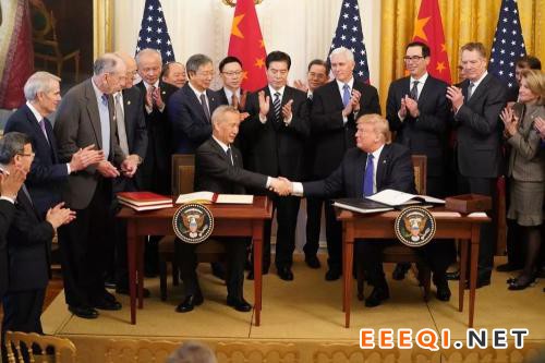 历史时刻!中美第一阶段经贸协议正式签署,涉及这些议题!刘鹤:中国开放大门必将越开越大!美股再创新高