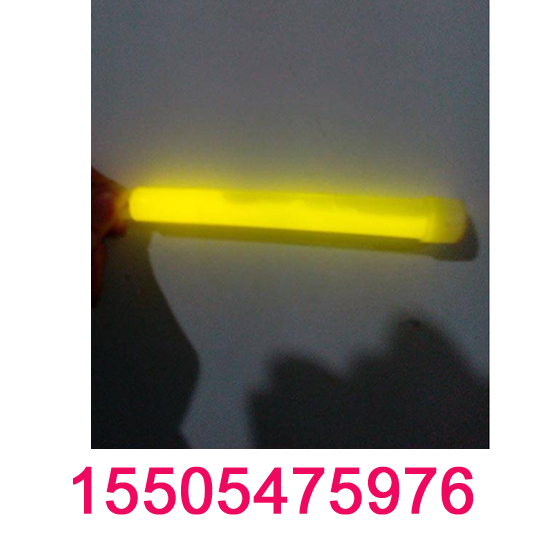 煤矿救护队标准用挂钩式150x15黄色灾区指路器冷光棒图3