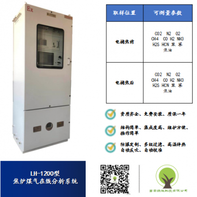 焦炉煤气在线监测系统