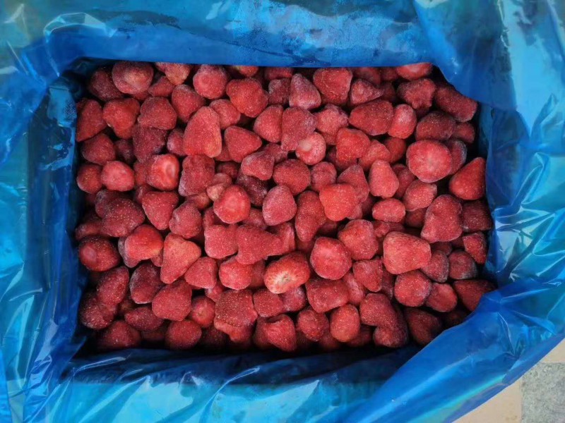 鲜果速冻冷冻美十三草莓山东工厂直销吨位批量出售图1