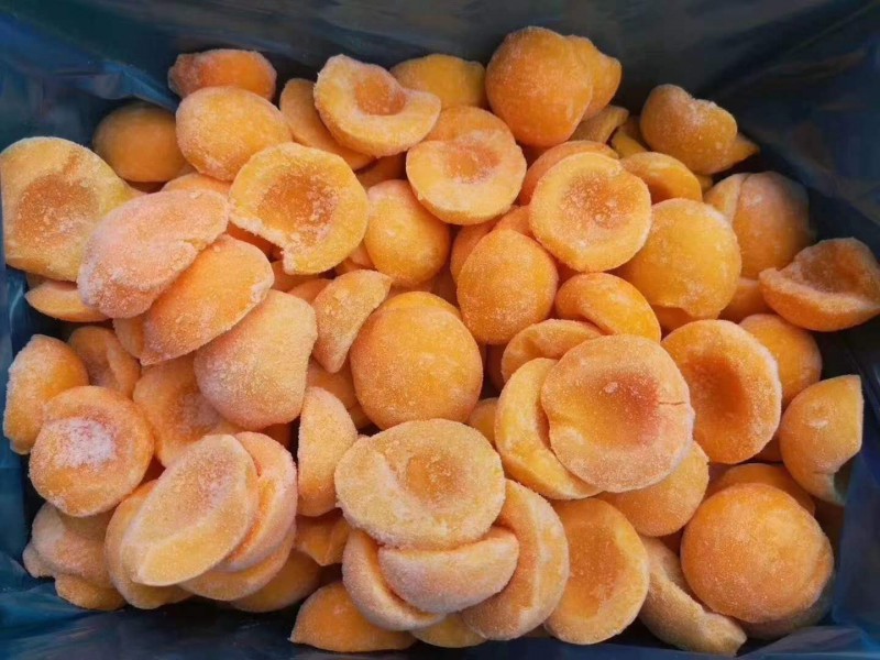 鲜果速冻冷冻83黄桃瓣山东工厂直销吨位批量出售图2