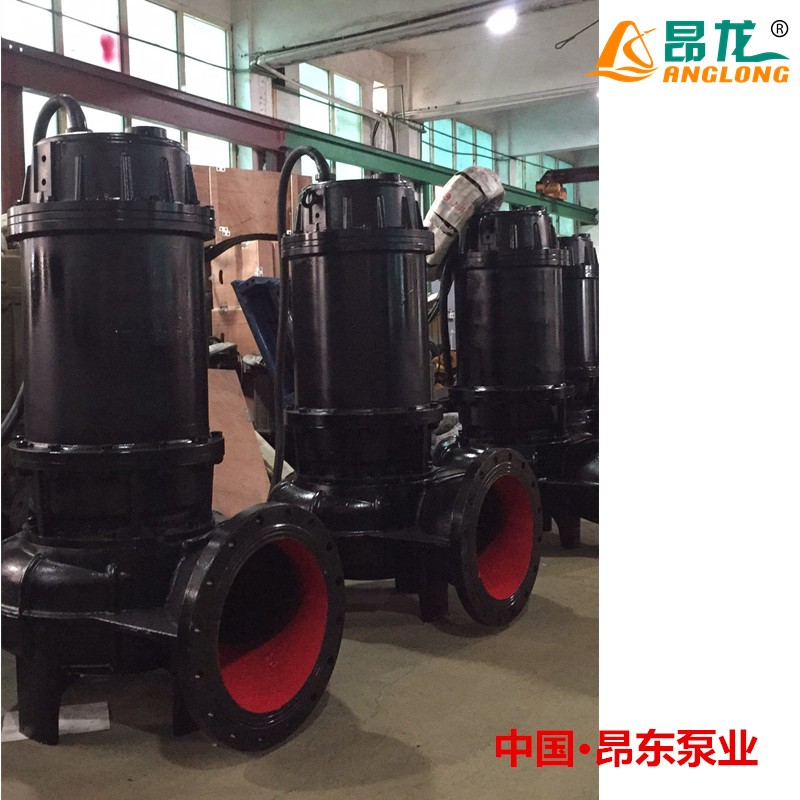 法兰WQ污水泵排污泵工地污水泵380v大功率高扬程无堵塞图4