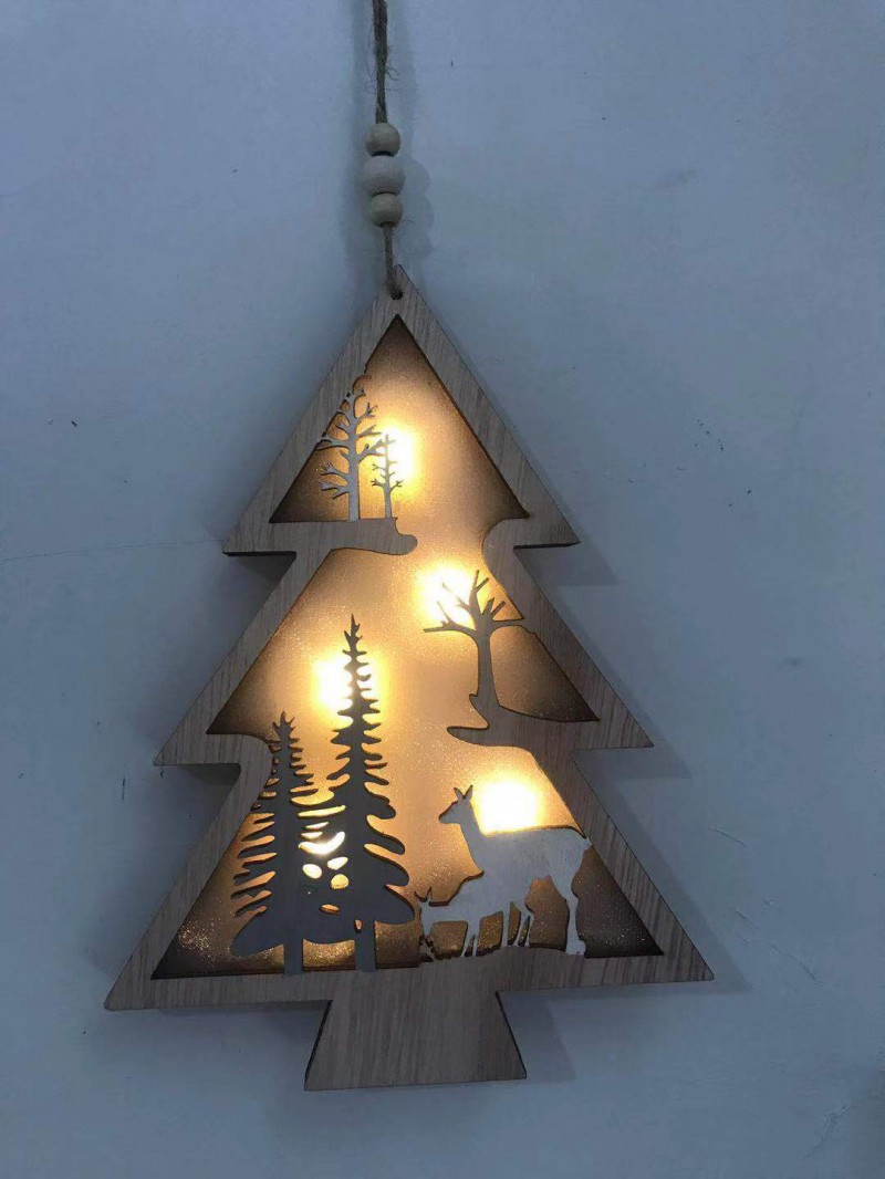 厂家定制圣诞节LED灯饰摆件装饰品圣诞礼品图2