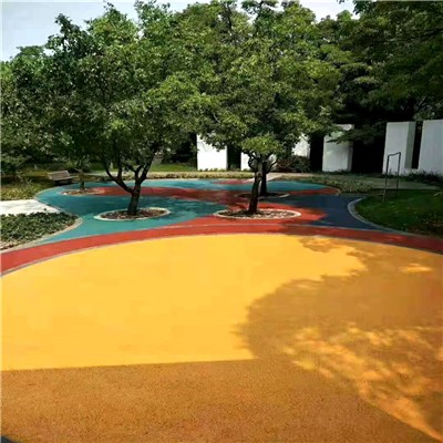 荆门市出售 透水地坪，艺术地坪，彩色透水混凝土，压花路面图3