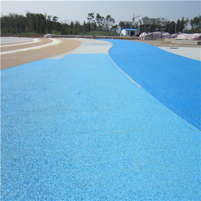 南昌市市出售透水地坪，艺术地坪，彩色透水混凝土，压模地坪图2