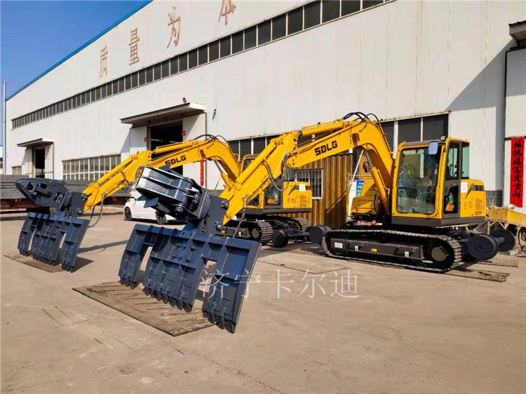 卡尔迪KED铁路枕木换枕机 公铁两用挖掘机枕木机图2