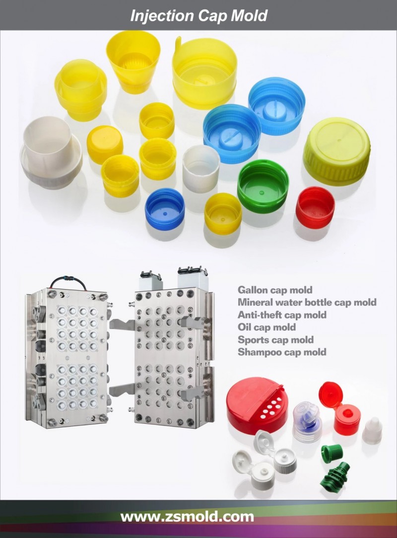瓶盖子模具 瓶胚模具 行业知名品牌 志盛模具 专注PET瓶胚模具定制