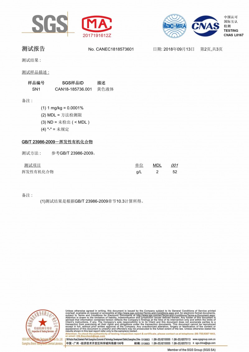 VOC报告