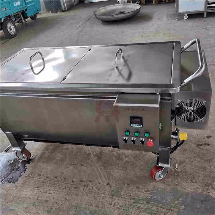 酱料搅拌料车 麻辣烫底料搅拌罐 移动焖车 剁椒酱搅拌车图2
