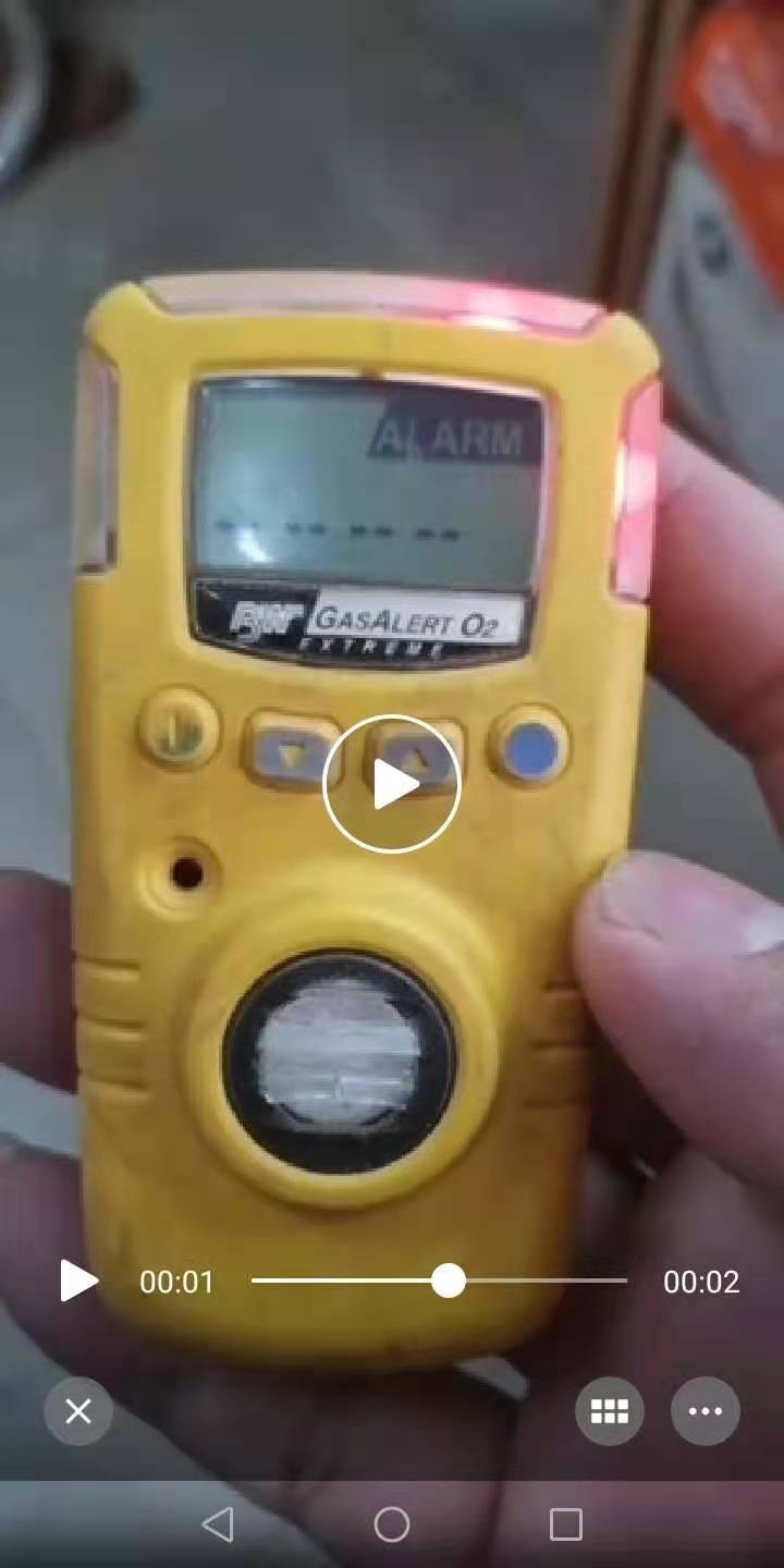 霍尼韦尔BW气体检测仪常见故障分析维修图3