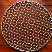 定制304不锈钢圆方形烧烤网篦子 烤猪肉熏肉碳烤网架