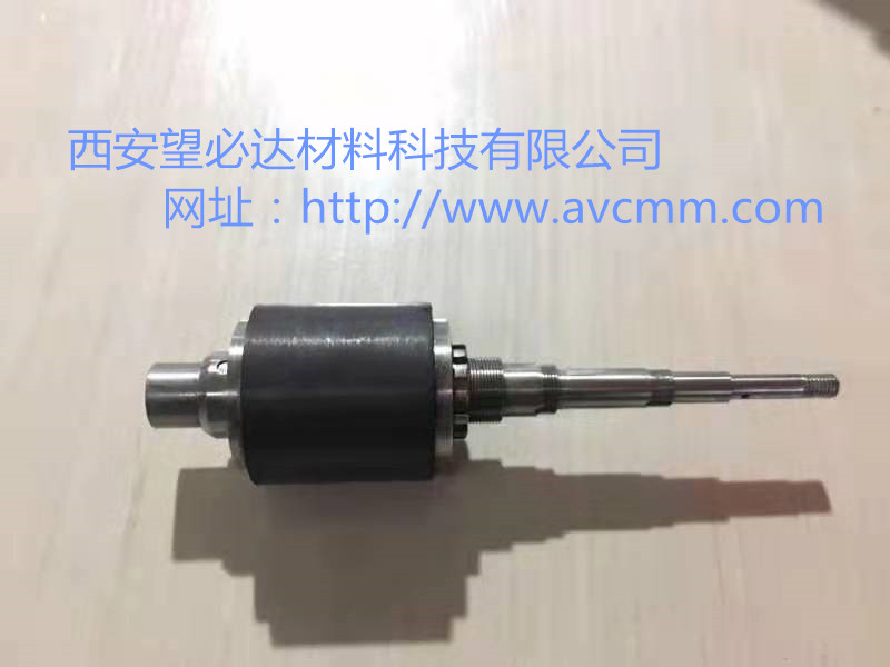 西安望必达高速永磁电机转子碳纤维绑扎定制