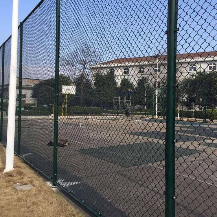 学校球场围网 浸塑篮球场围网 室外篮球场围网生产厂图1