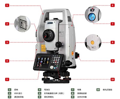 拓普康MS1005全站仪