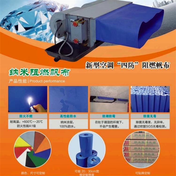 纳米阻燃帆布 防火布厂家图3