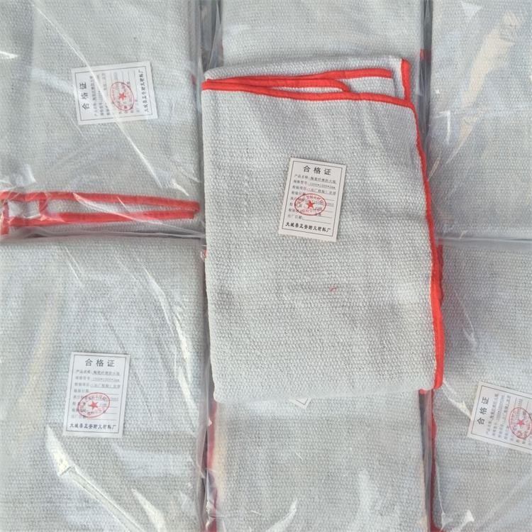 陶瓷纤维布2mm 3mm 5mm陶瓷纤维带钢丝防火布图3