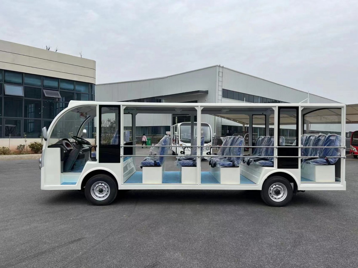 23座汽油观光车 11座17座 14座燃油景区观光车图2